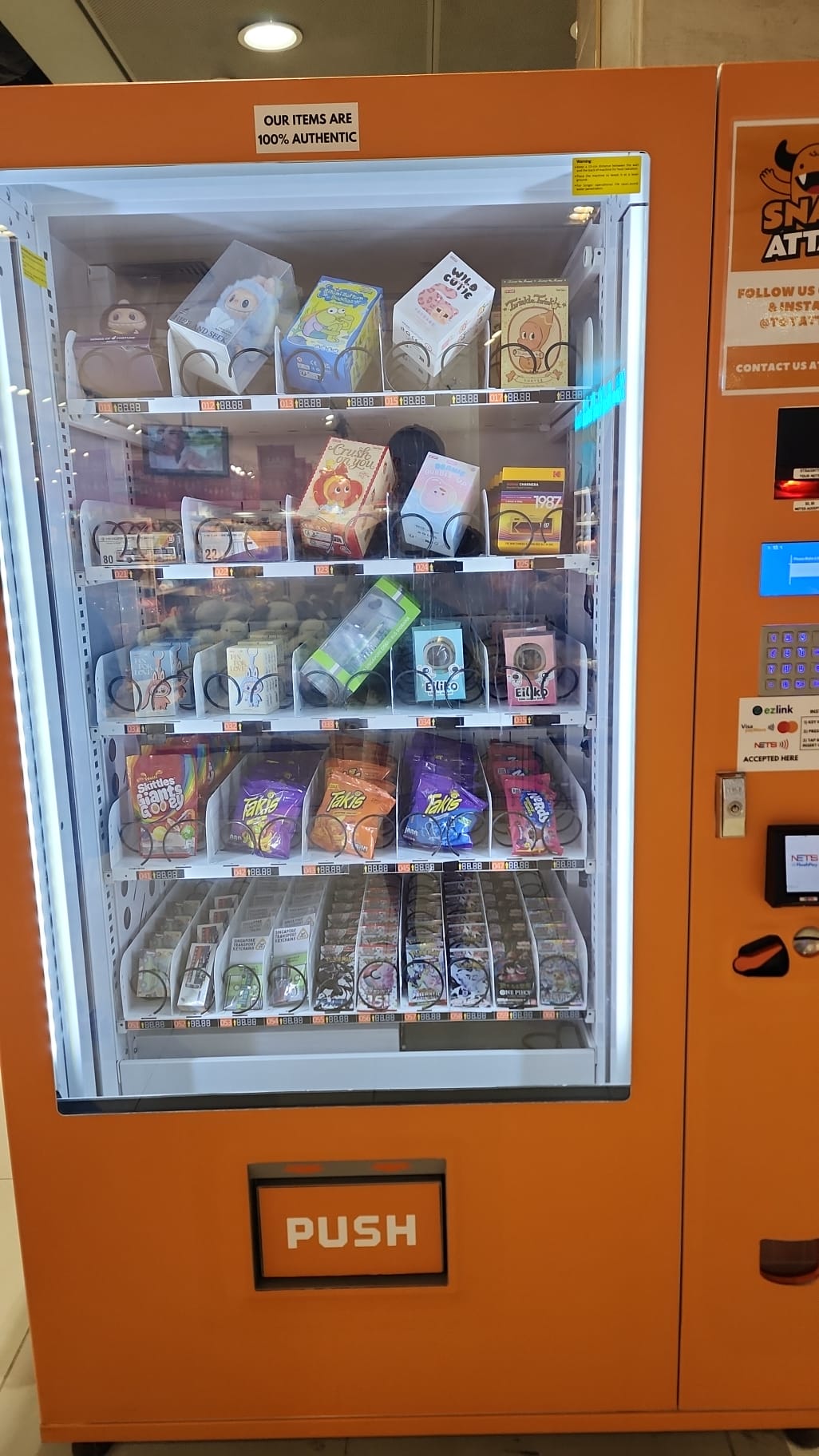 Snack vending machine concept